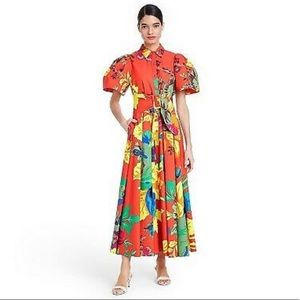 Christopher John Rogers x Target orange dress